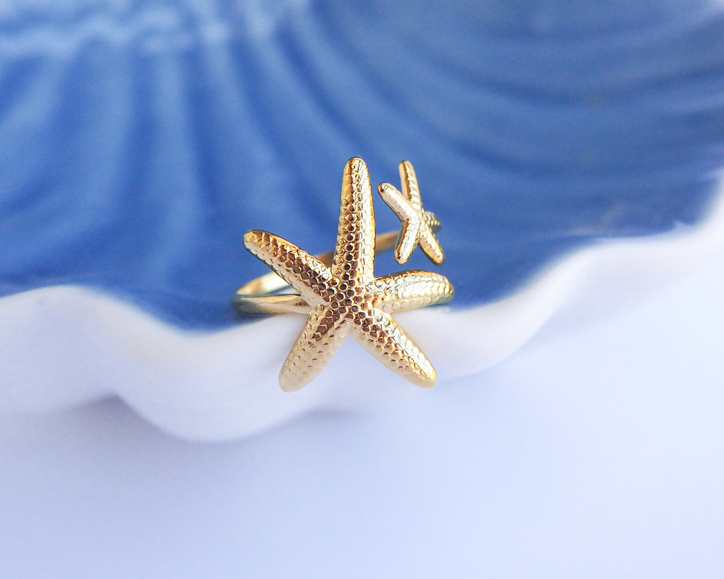 STARFISH Ring ~ Gold or Silver