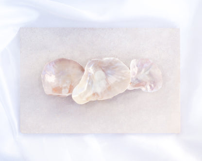 Jingle Shell Hair clip. pearly shell Hair Clip Barrette, Boho Seashell Beach Clip from Portugal, Handpicked Real Shells, Seashell Hair Decoration, Bohemian Seashell Wedding Hair Assocciares, Coastal Christmas gift, Beach Wedding Hair