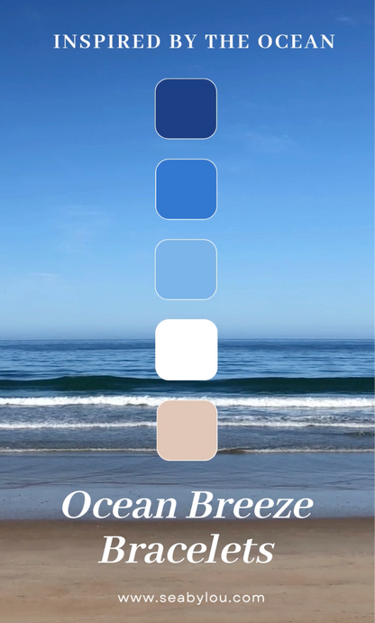 OCEAN BREEZE BRACELETS ~ Triple