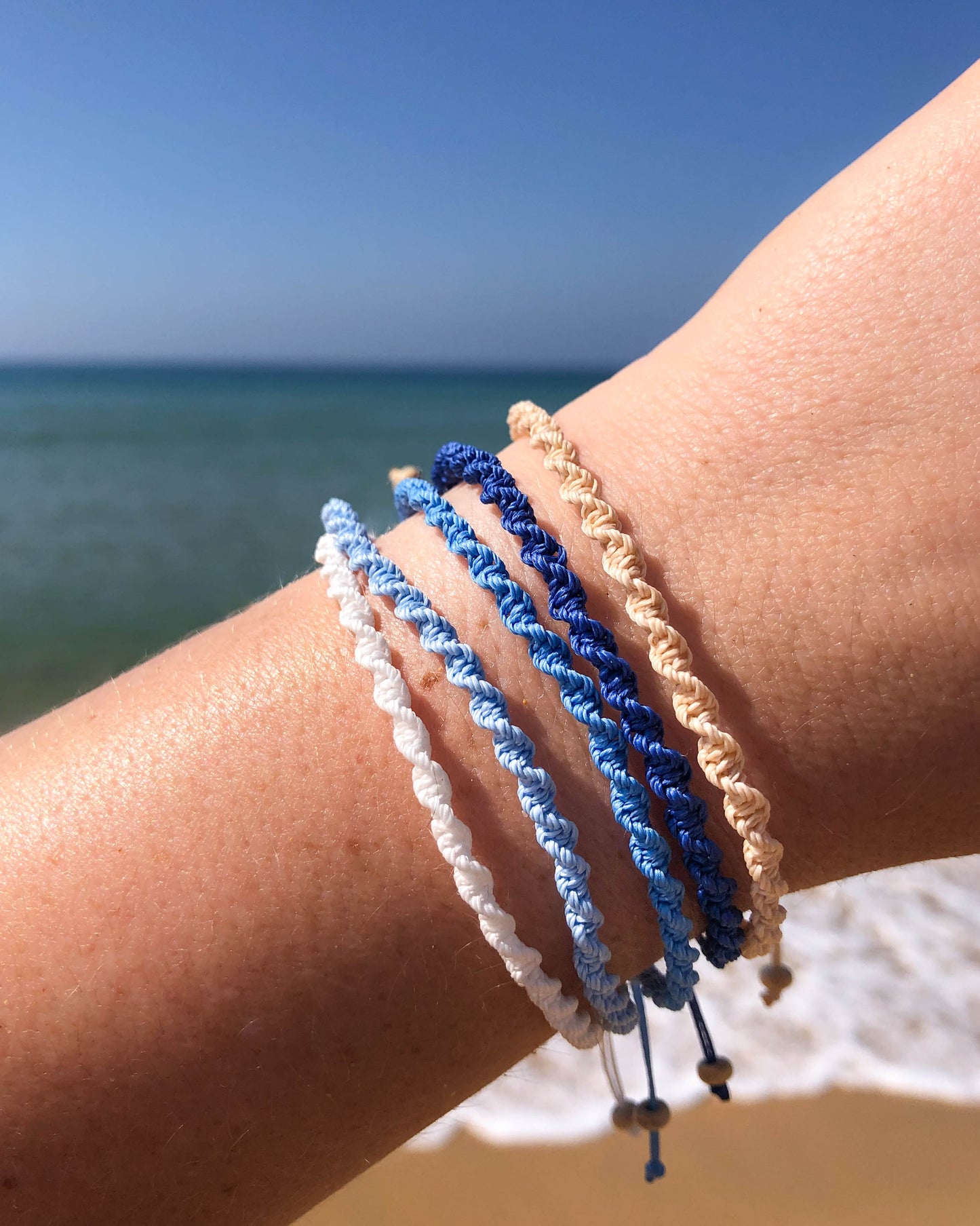 OCEAN BREEZE BRACELETS ~ Triple
