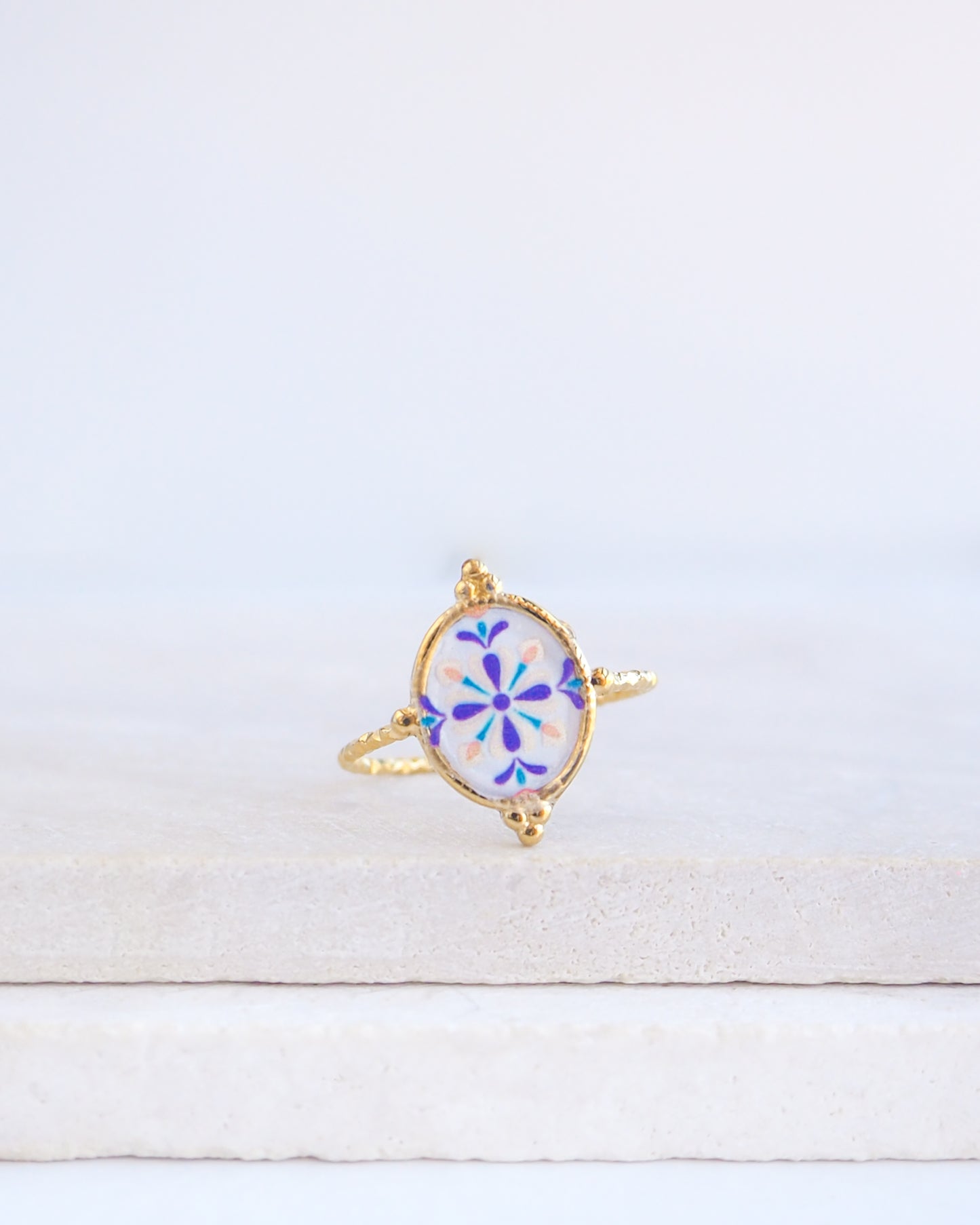 PORTUGUESE TILE RINGS - Oval