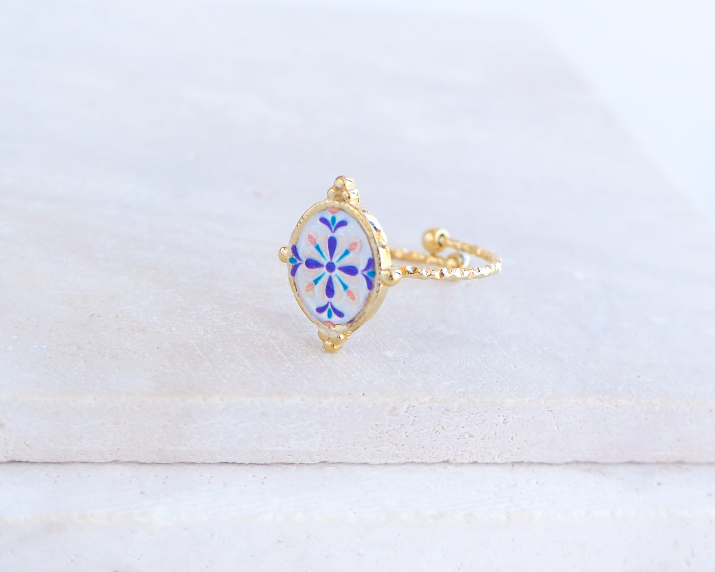 PORTUGUESE TILE RINGS - Oval