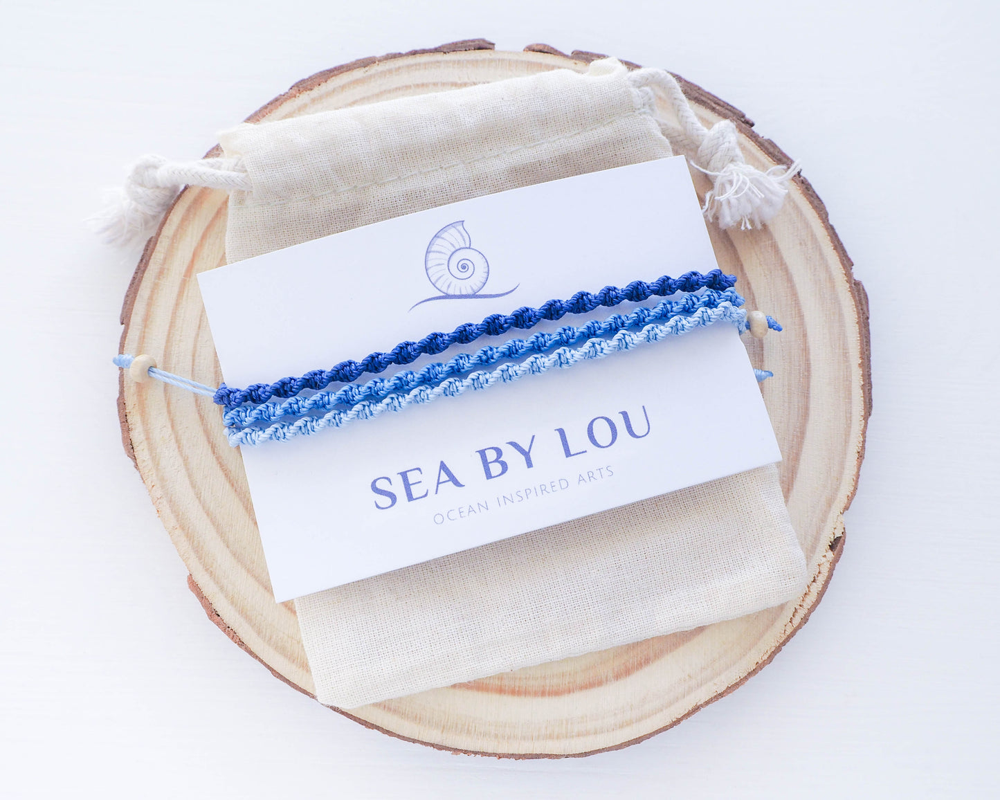 OCEAN BREEZE BRACELETS ~ Triple