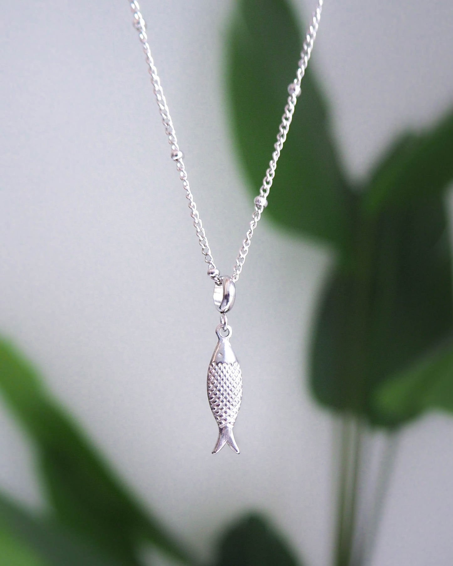 Sardine Necklace from Portugal Algarve - Ocean-Inspired Jewelry, Sea by Lou, Seabylou