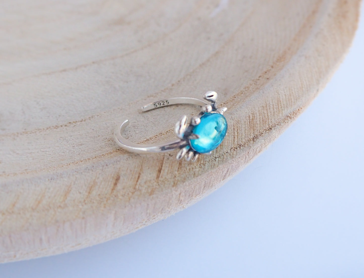 SEA CRAB Ring ~ 925 Sterling Silver